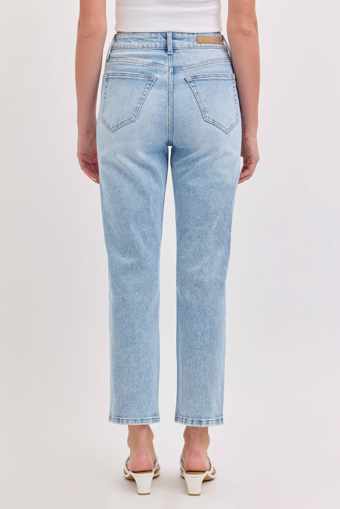 High Rise Crop Jeans