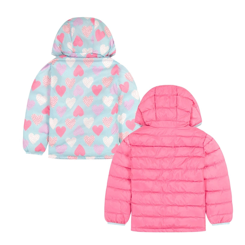 Girl's Reversible Puffer Jacket