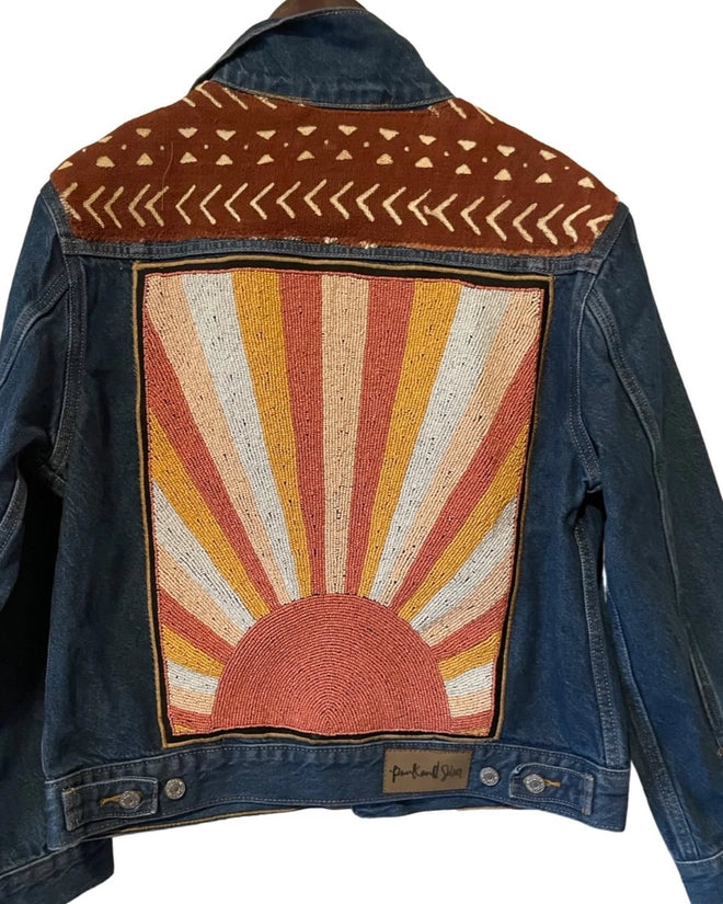 Hand Beaded Sun Jacket