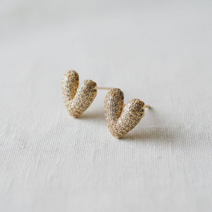 Heart-Shaped Earrings
