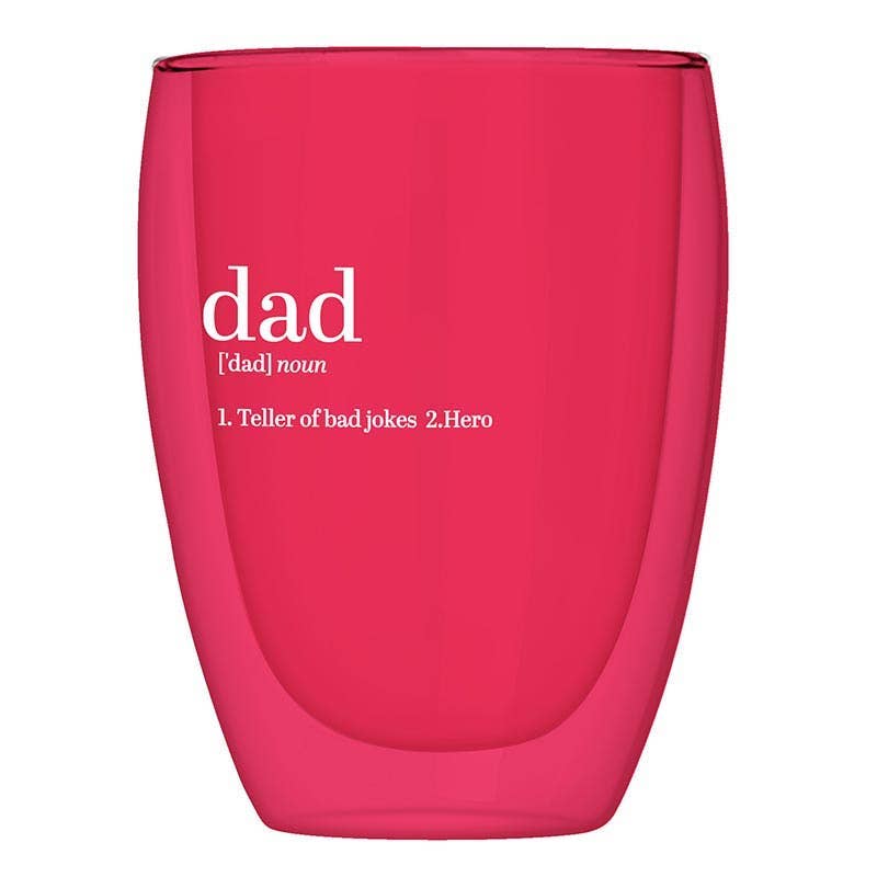 DW Stmls Glass - Dad