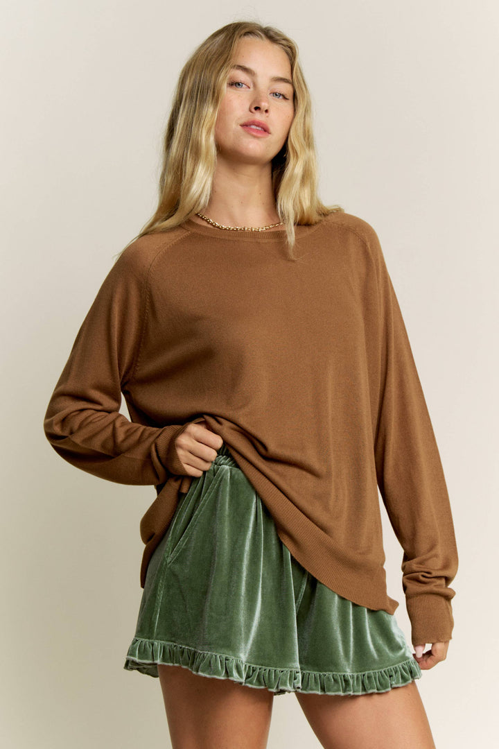 Ruffled Soft and Chic Velour Shorts