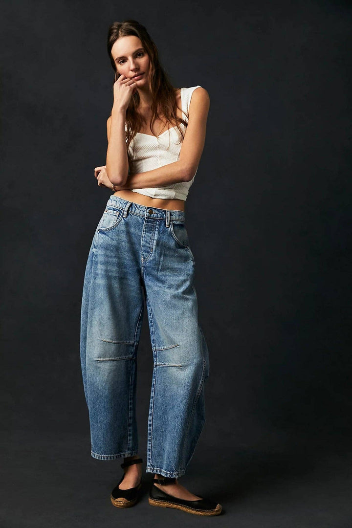 Women Casual Loose Jeans