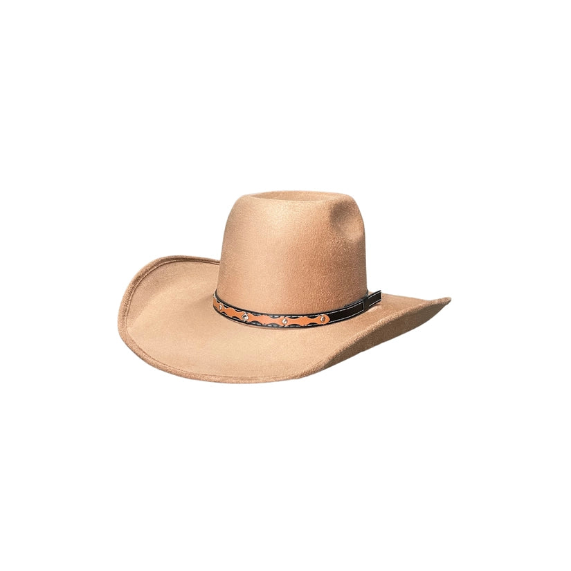 Modern Cactus Vegan Crown Cowboy Hat