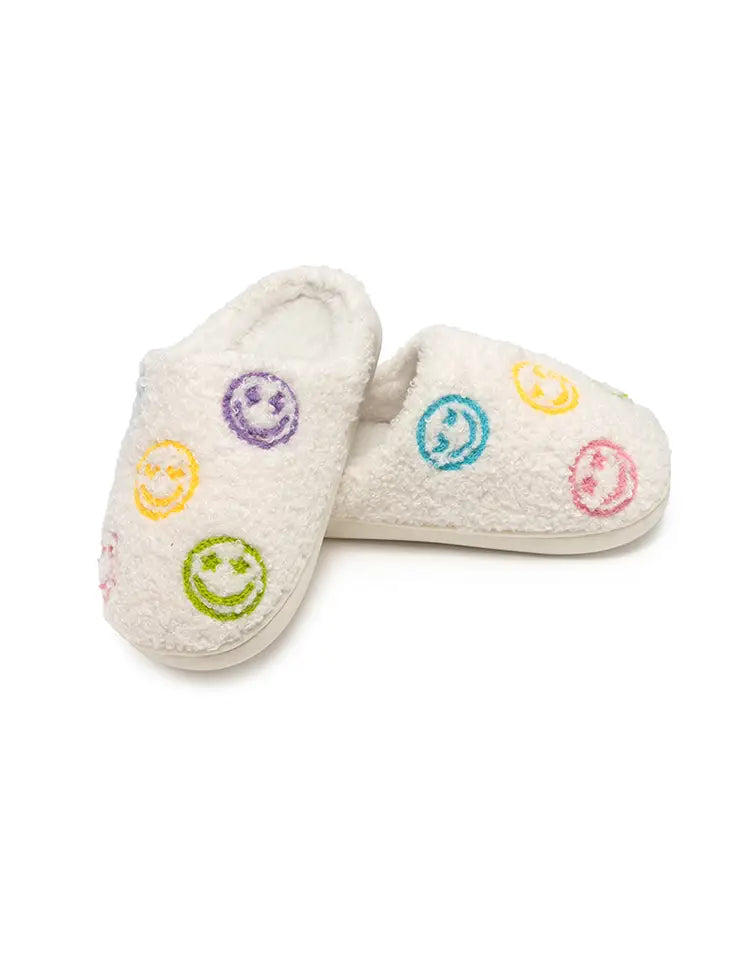 Happy All Over Kids Slippers