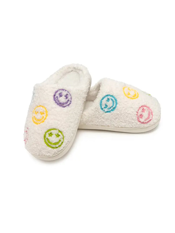 Happy All Over Kids Slippers