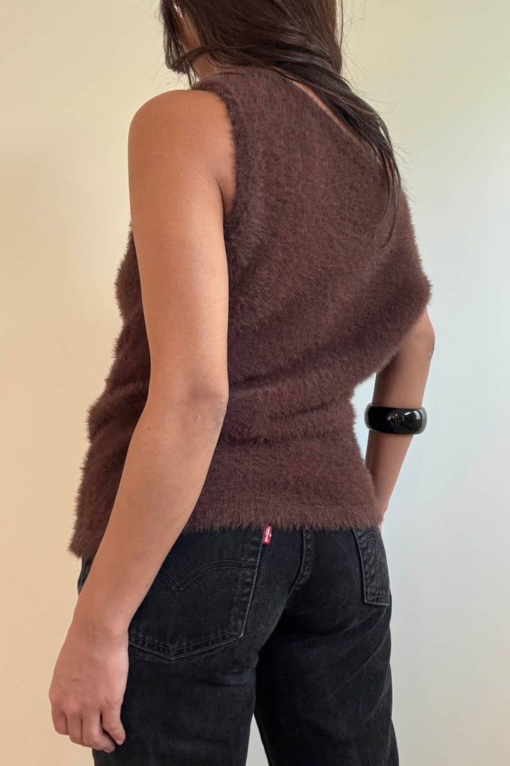 Faux Suede Flared Pants