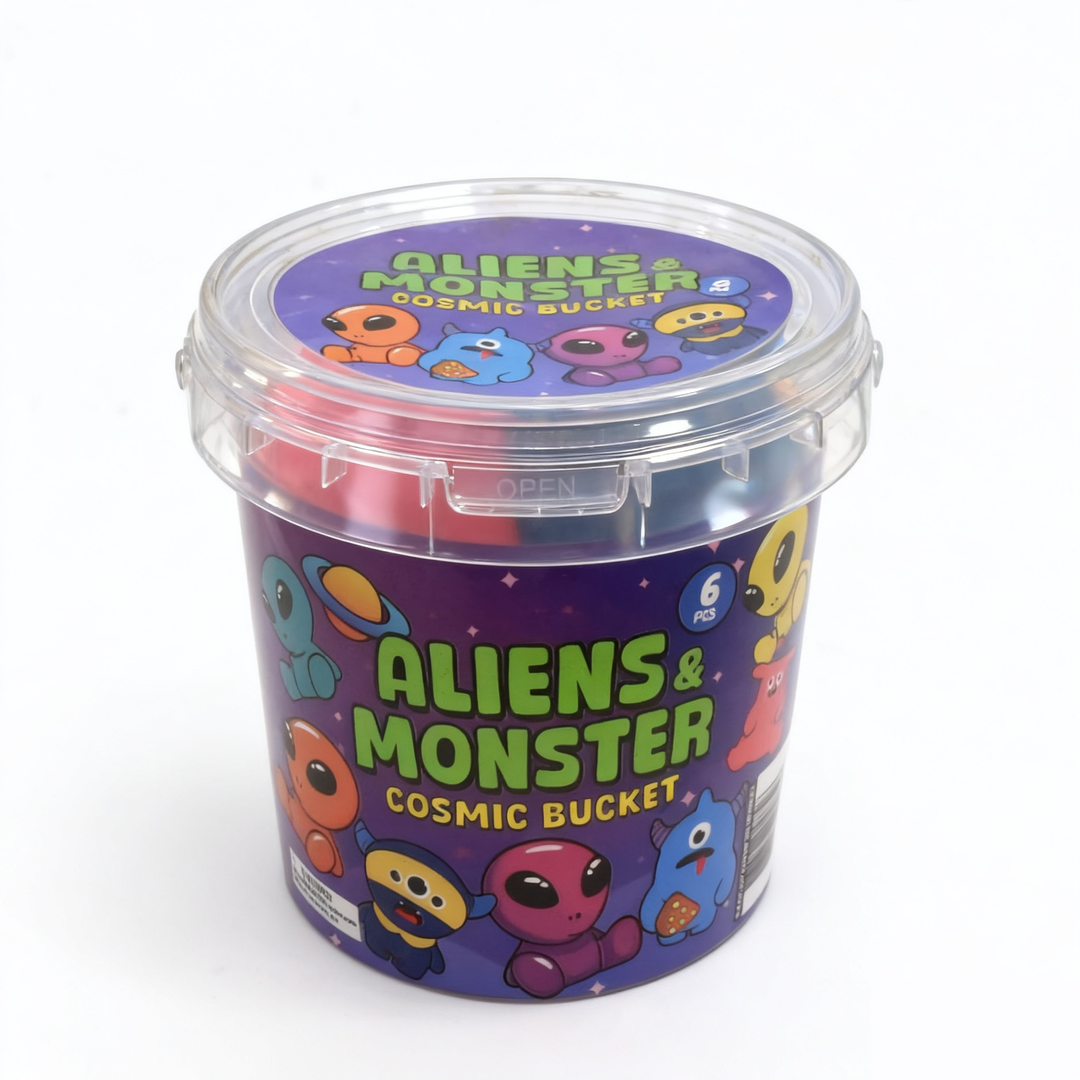 Aliens & Monster Cosmic Bucket [Pack of 6]