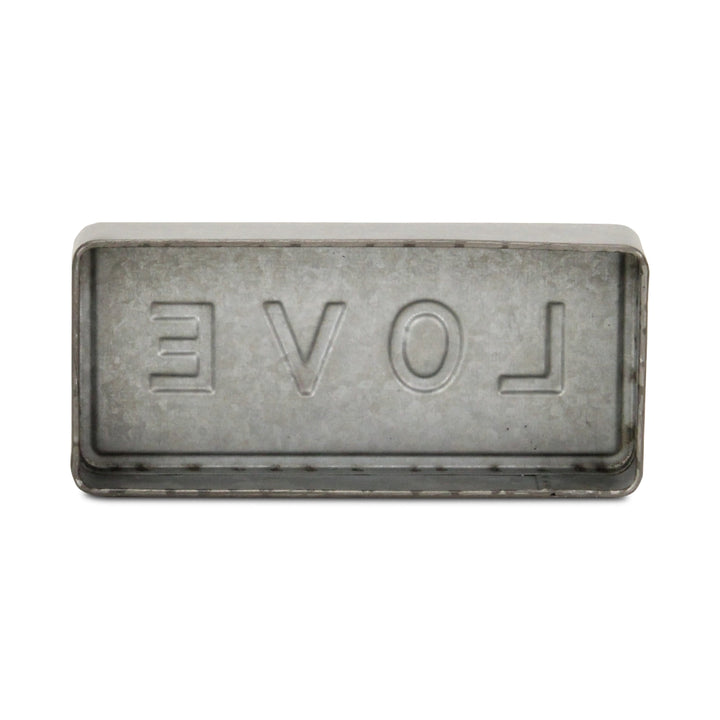 Metal "Love" Table Sign