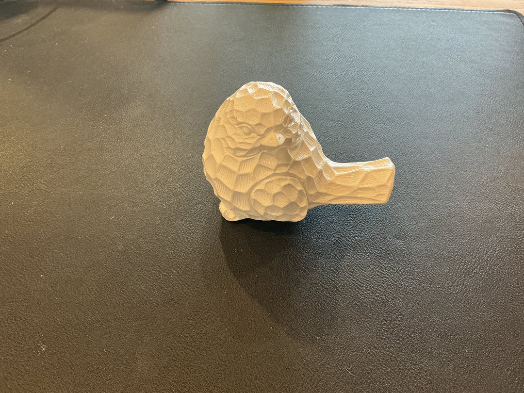 Carved wood bird