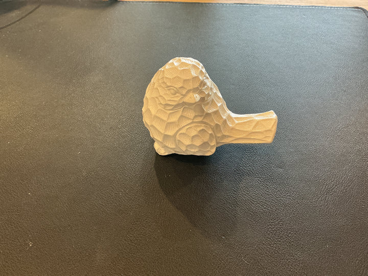 Carved wood bird