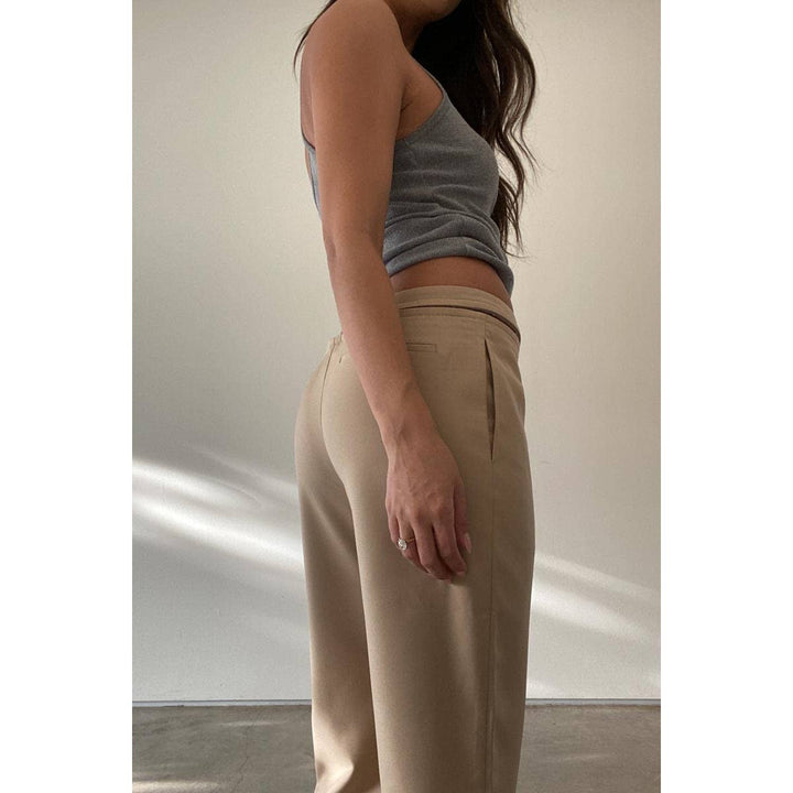 HOOK EYE WAISTBAND TROUSER