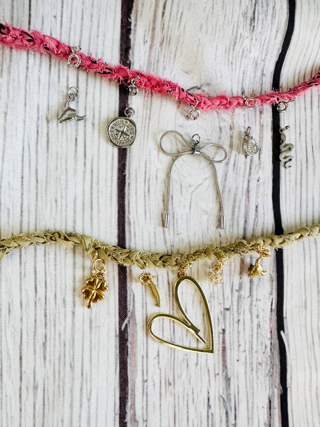 Charm Bar Bandana Bracelets