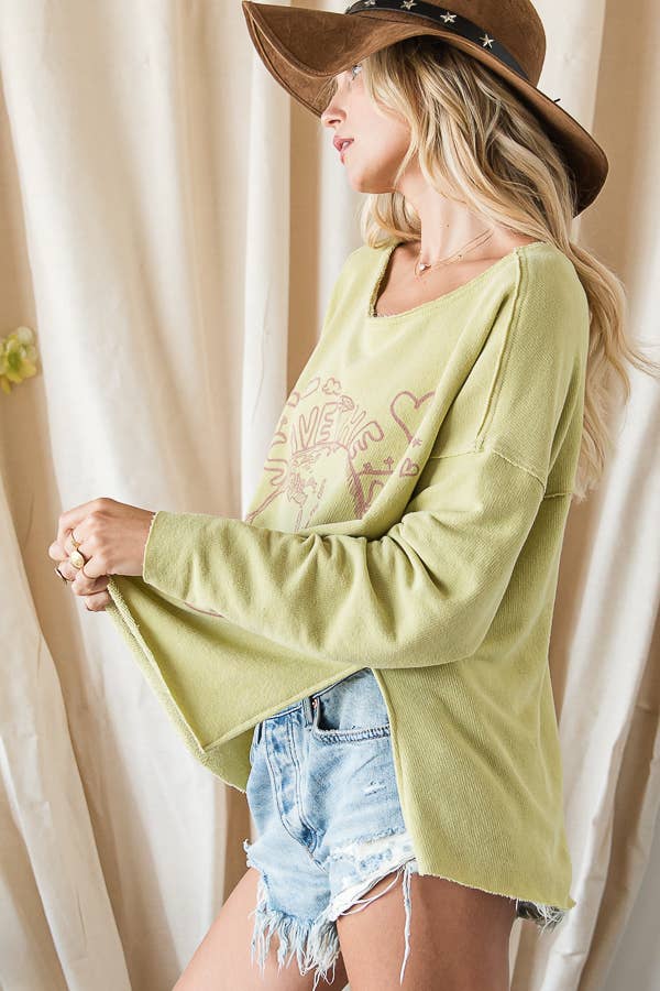 Save The Earth Long Sleeve Top
