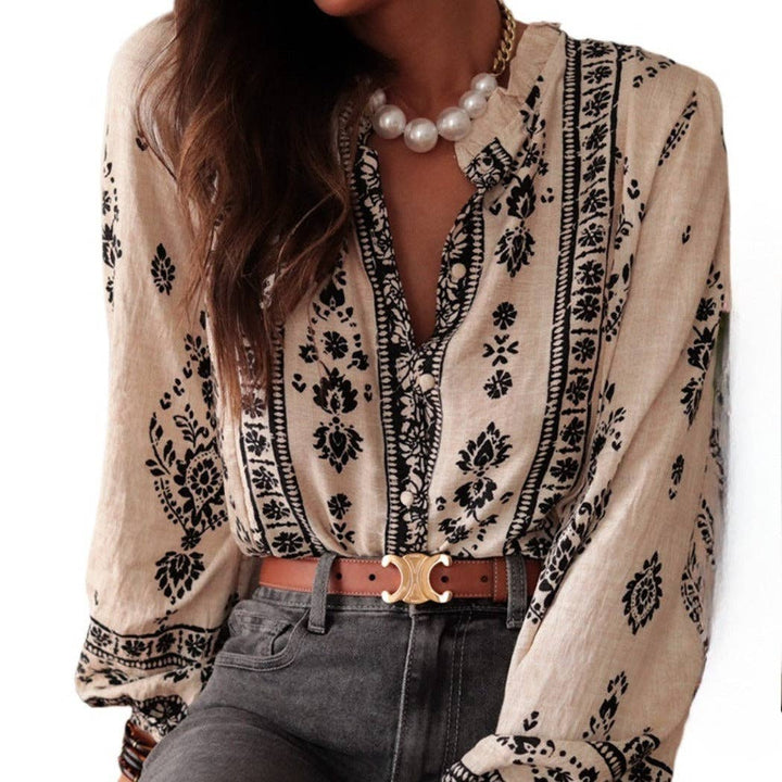 Crosa - Boho Floral Blouse