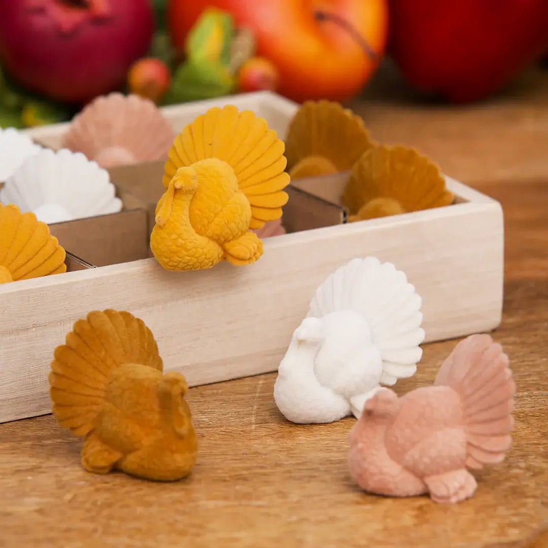 Fall/Harvest Flocked Turkey
