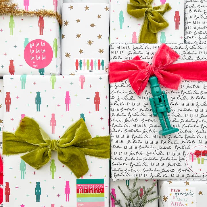 Colorful Nutcracker Collection - Set of 3 Papers