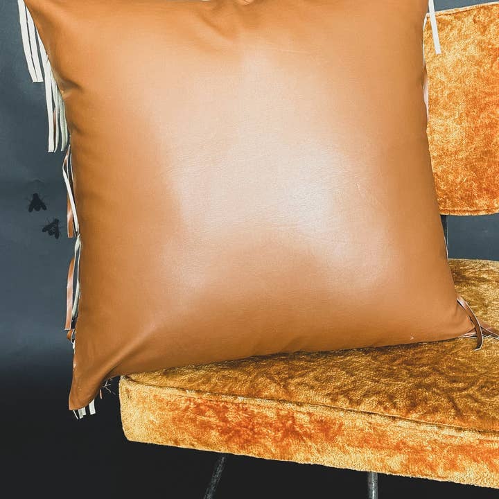 Fringe Flair Saddle Pillow
