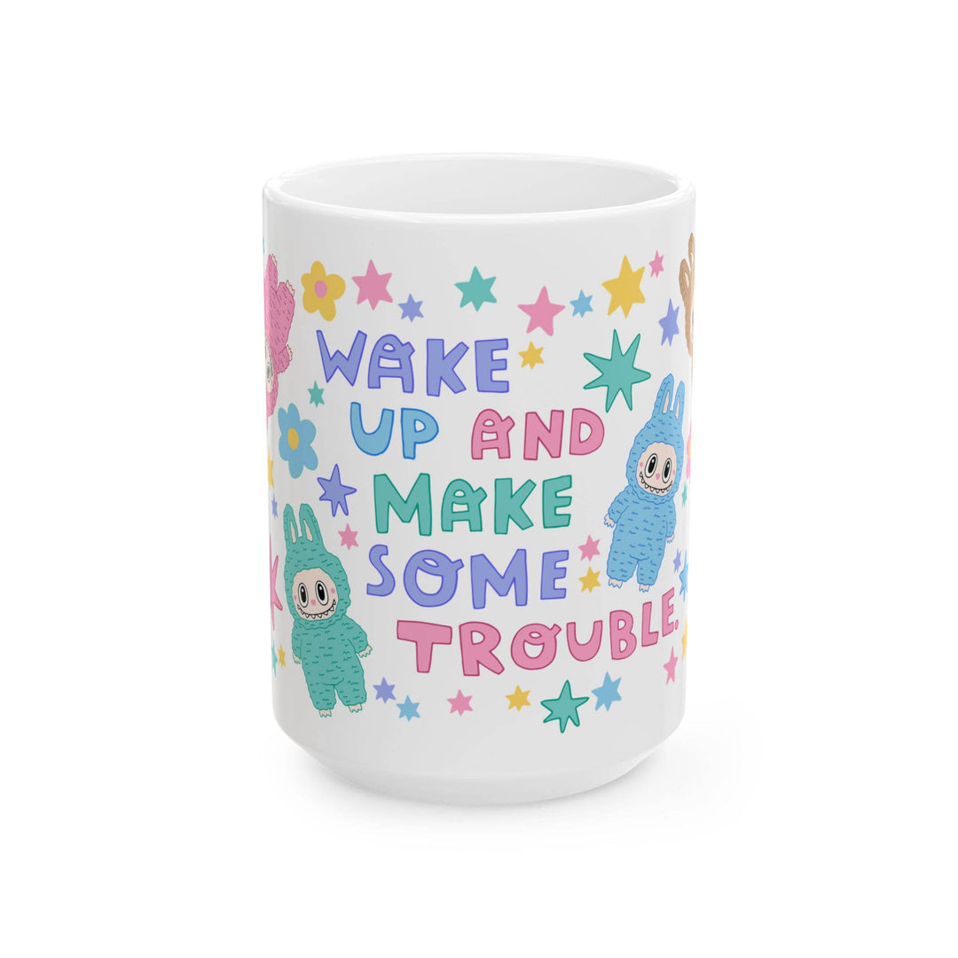 Labubu inspired Coffee Mug (15oz)