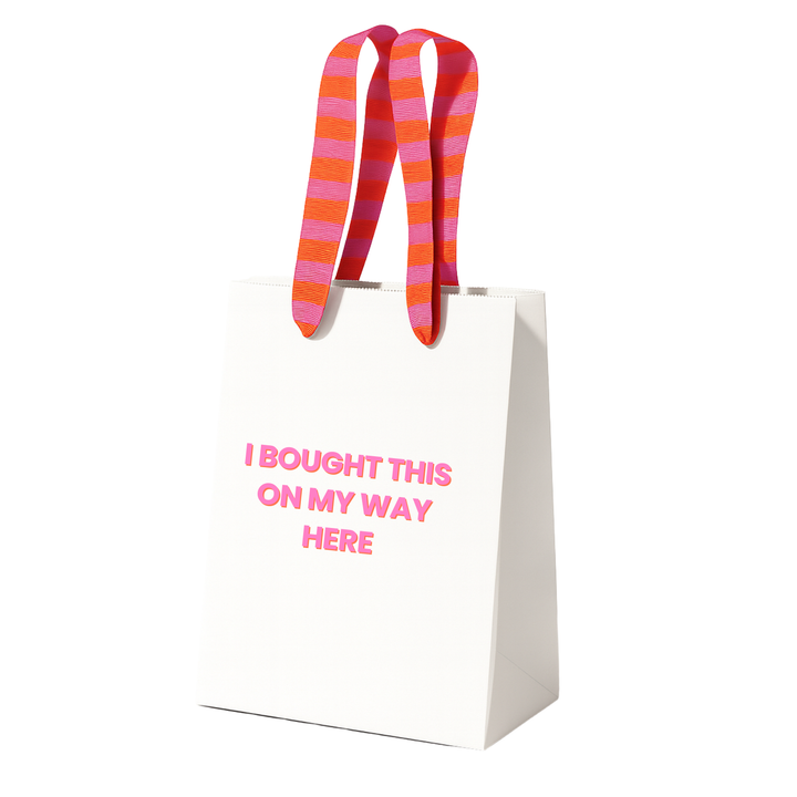 bought this on my way here gift bag