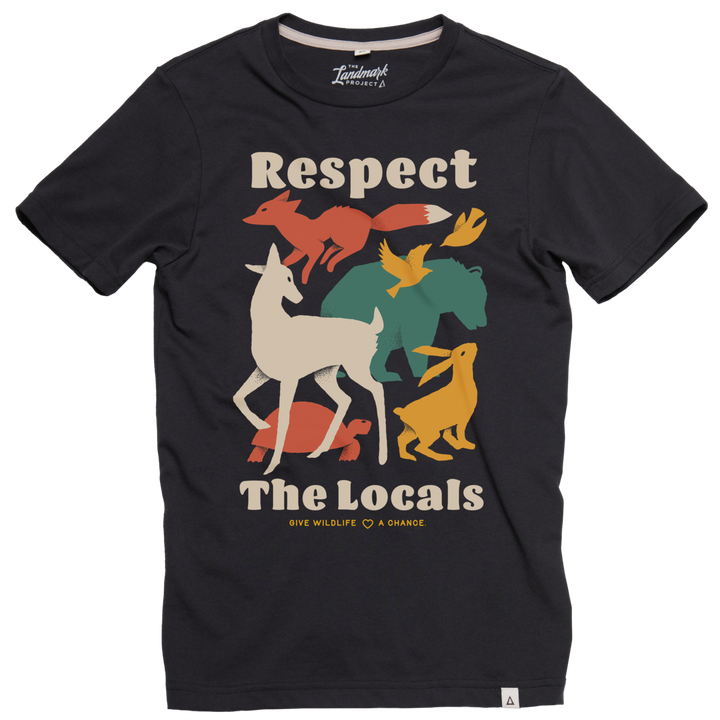 Respect the Locals Tee: Redwood