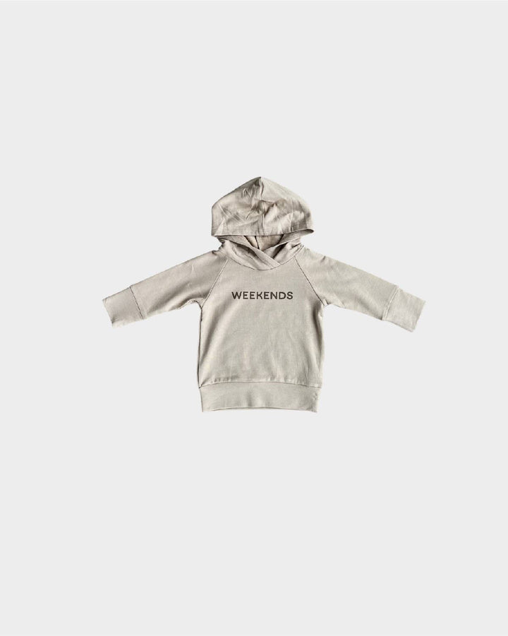 Boy's Raglan Hoodie: Weekends