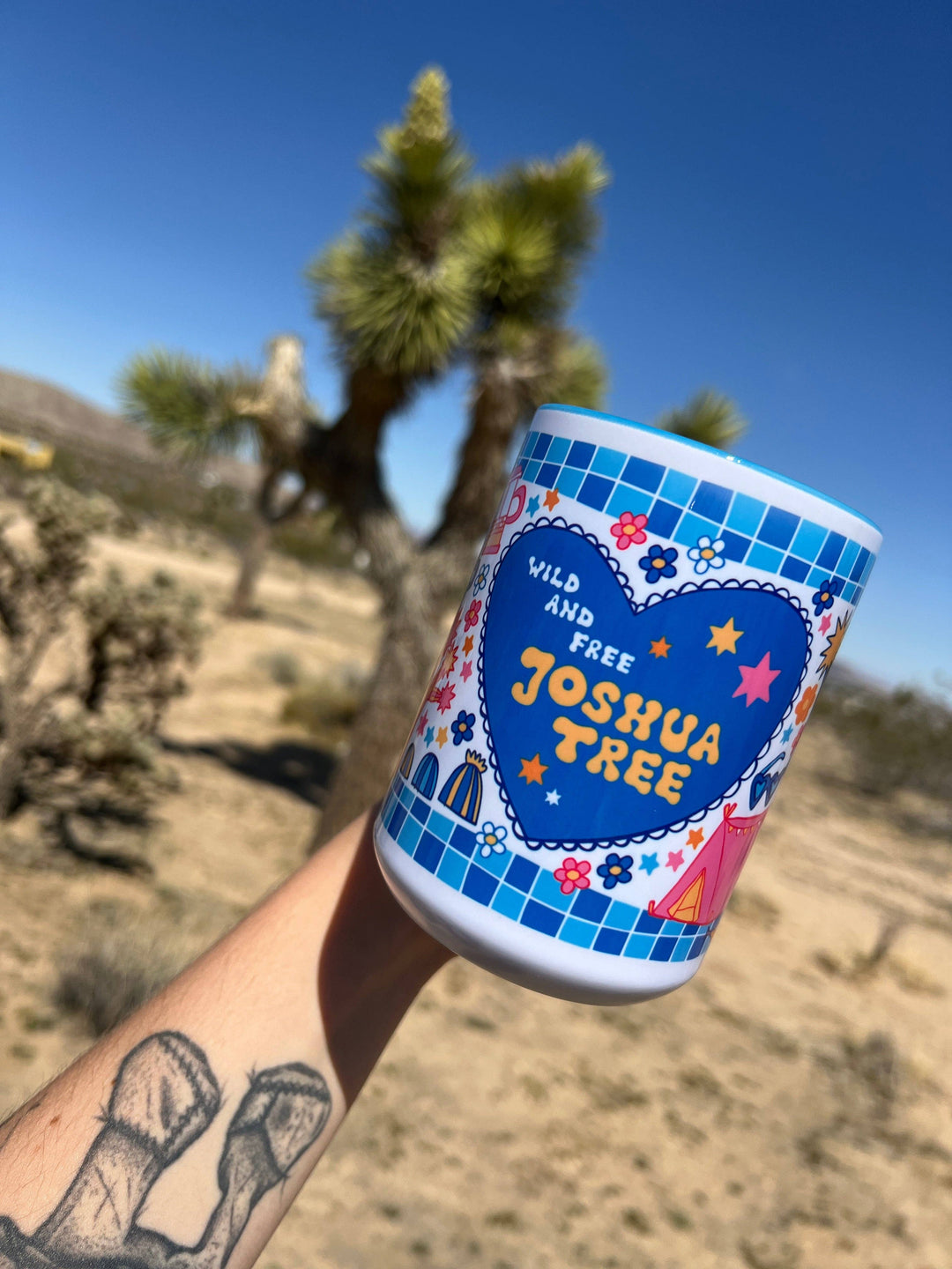 Joshua Tree Wild & Free 15oz Mug