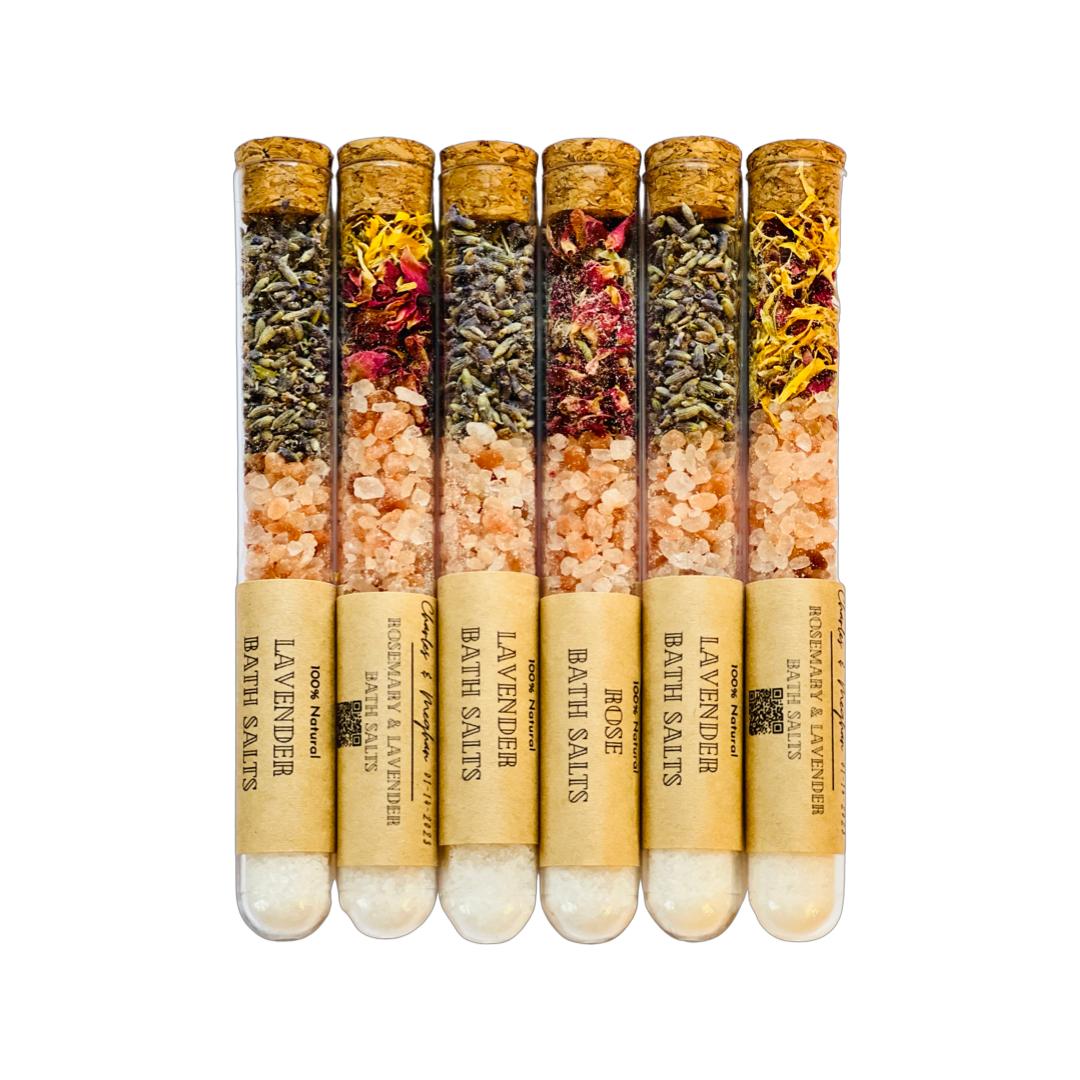 Bath Salts: Relax/Mixed flowers