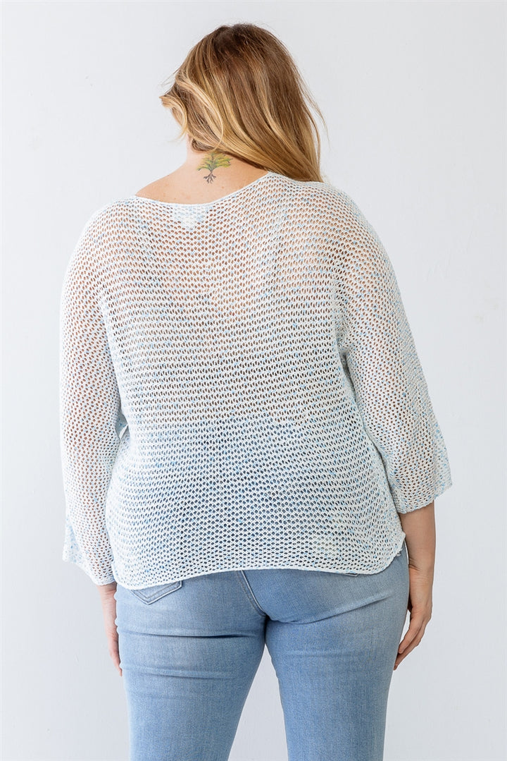 Curvy Knit Sweater