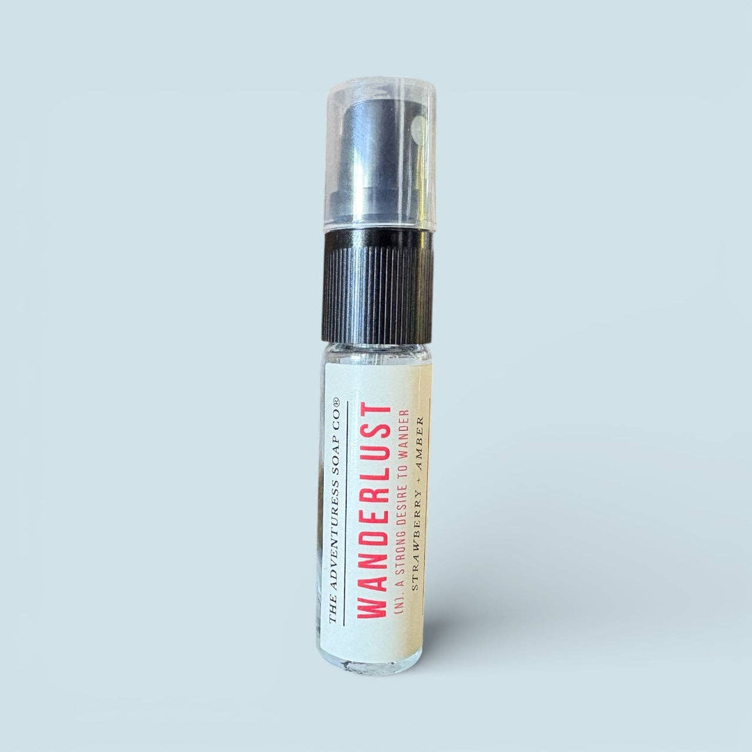 Wanderlust Travel Perfume Spray - Fruity Peach & Strawberry Scent