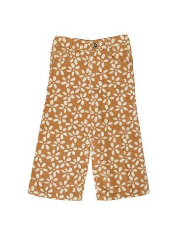 Girls Corduroy Crop Flare Pant