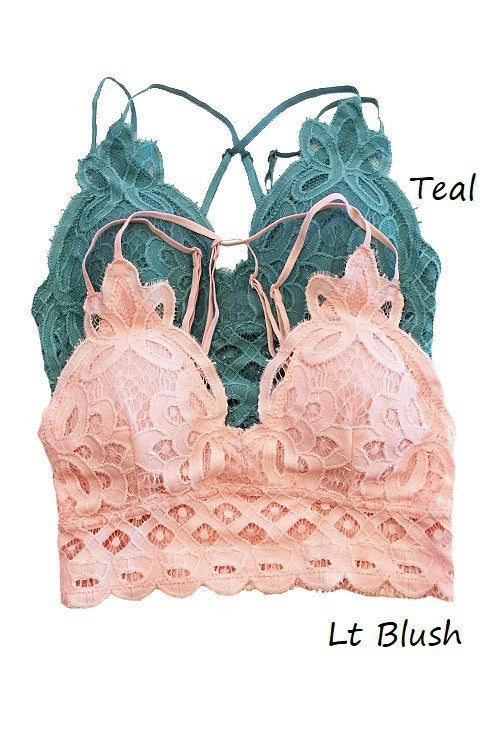 Plus Size Lace Bralette