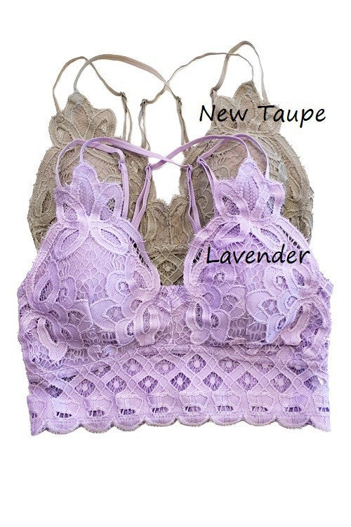 Plus Size Lace Bralette