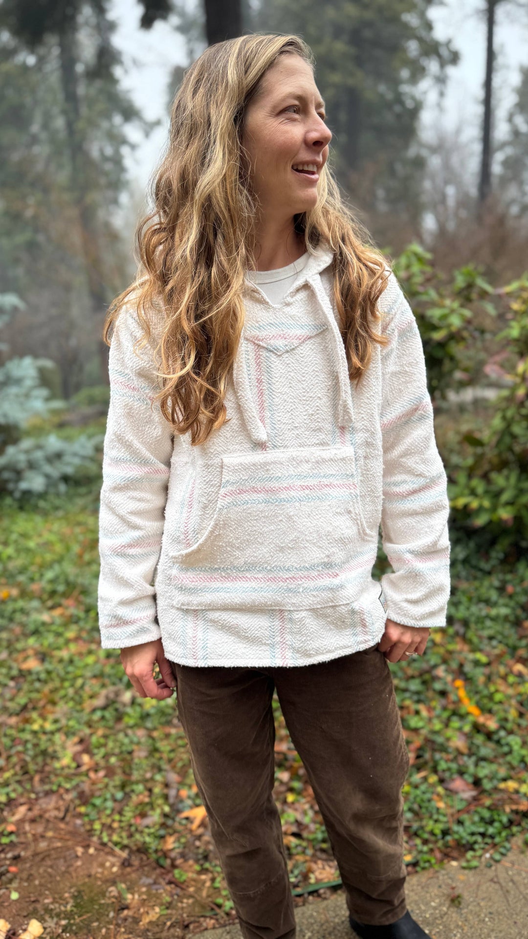 Baja Hoodie Mexican Poncho