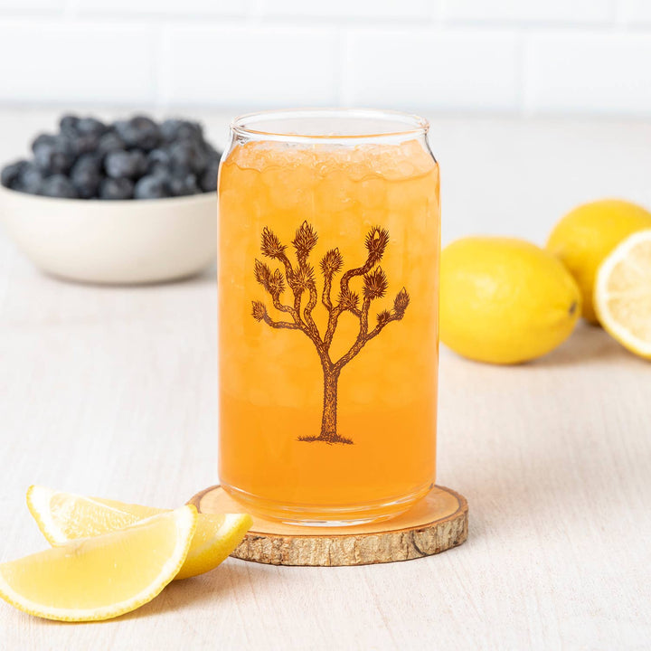 Joshua Tree Can Pint Glass