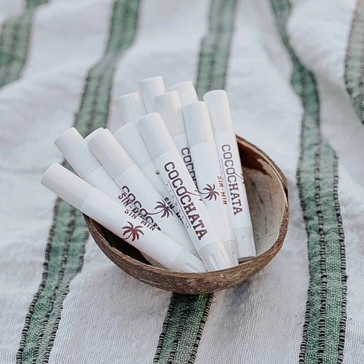 Cocochata Lip Balm - (Coconut & Sweet Cinnamon)