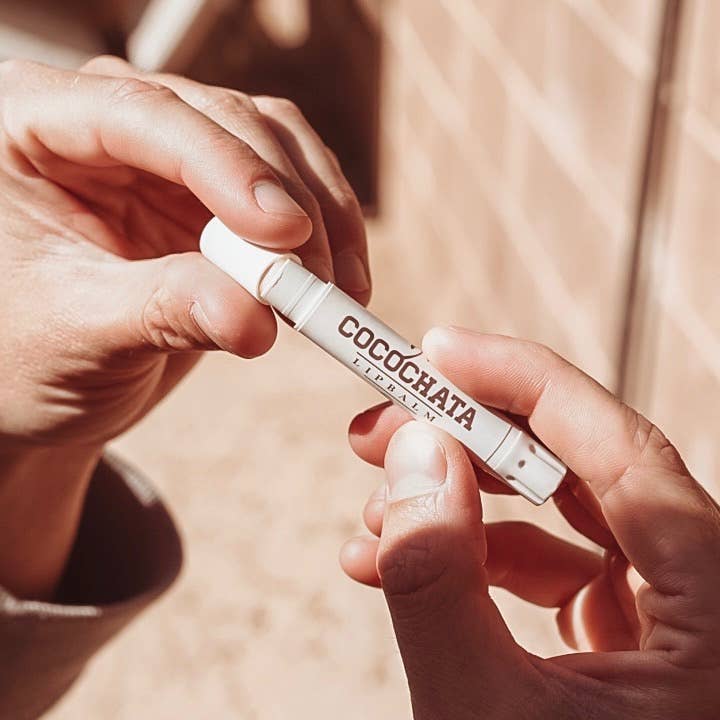 Cocochata Lip Balm - (Coconut & Sweet Cinnamon)