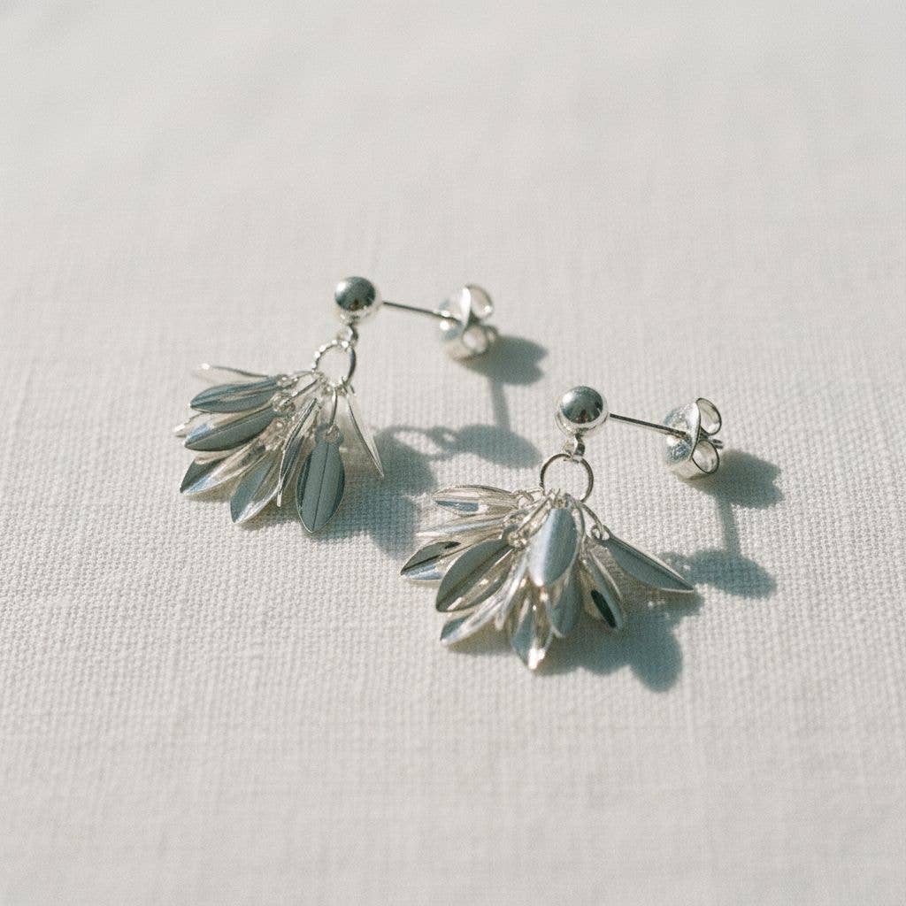 Leaf Drop Earrings