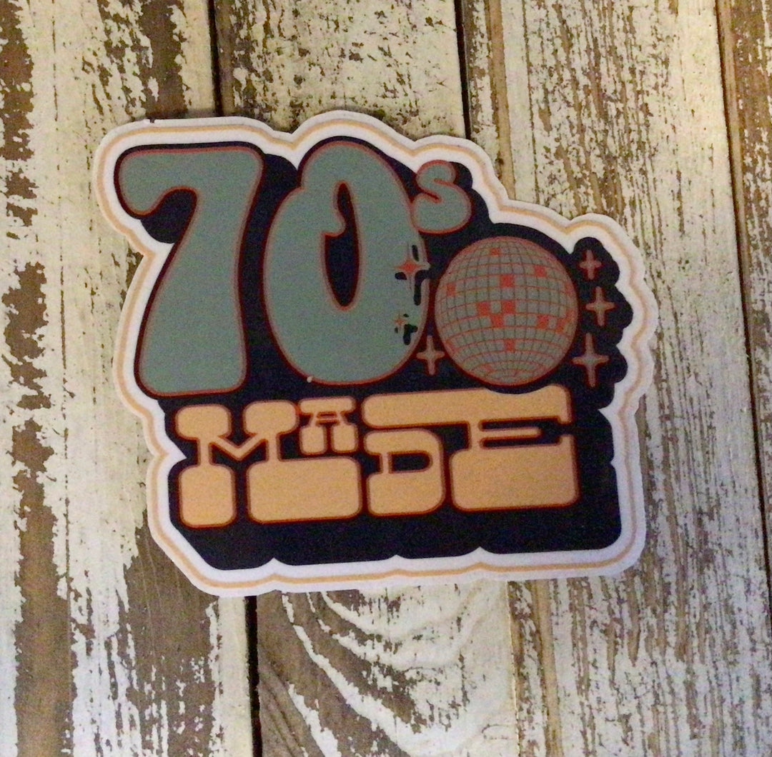 70s Made Sticker