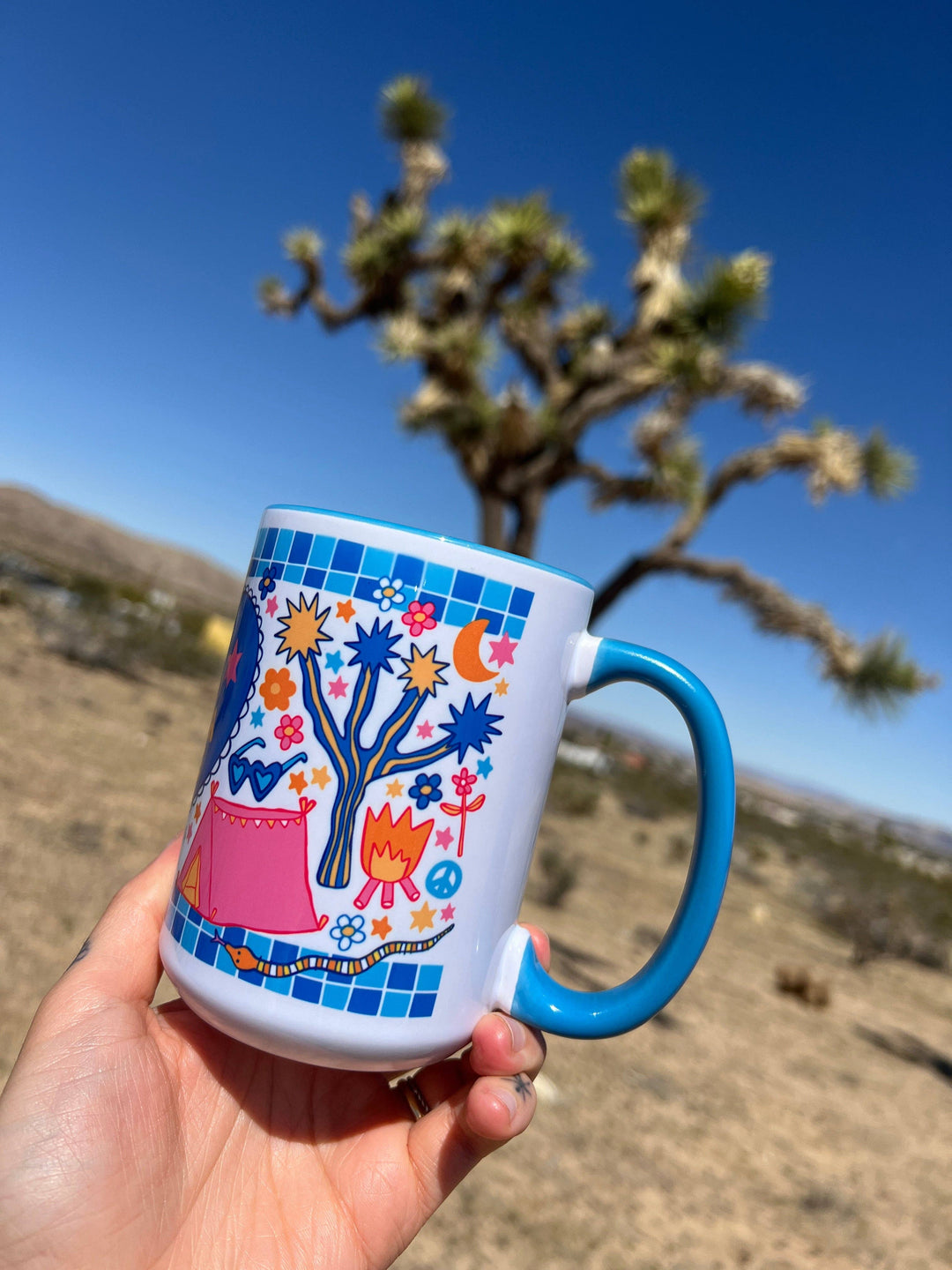Joshua Tree Wild & Free 15oz Mug