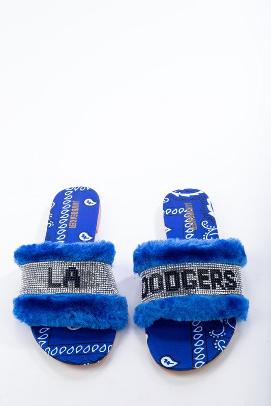 Dodgers Slippers