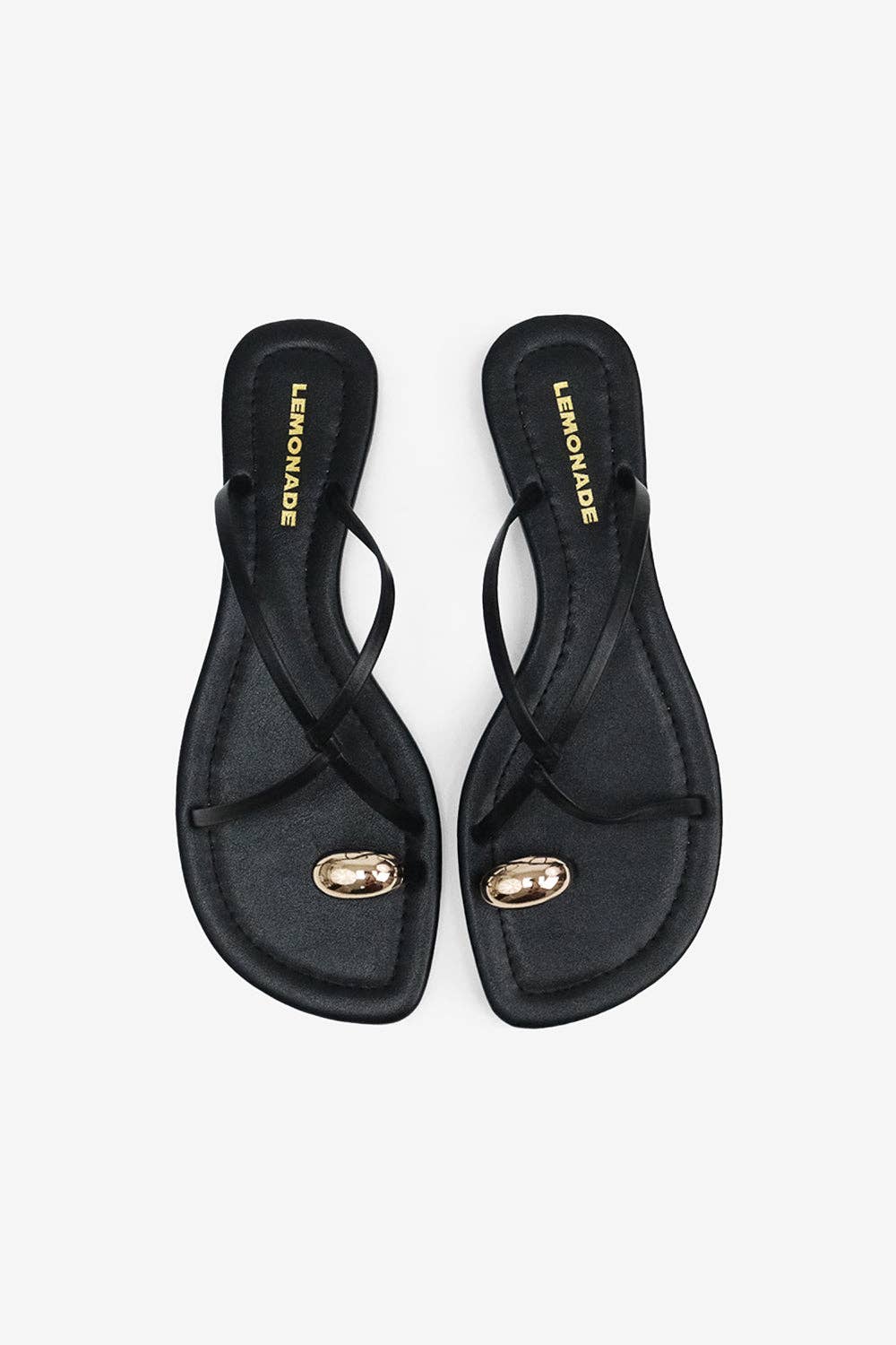 Criscross Gold Toe ring Sandals