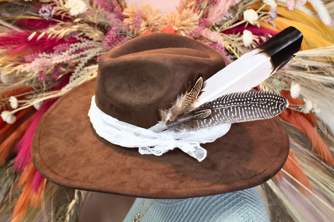 The Outrider : Hand-Wrapped Feather Pick