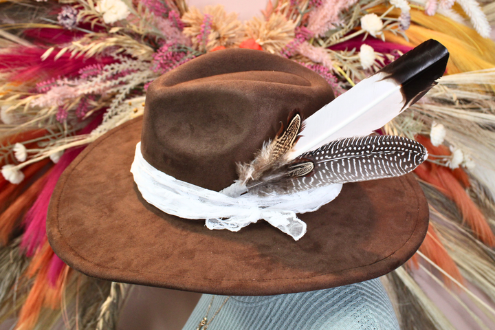 The Outrider : Hand-Wrapped Feather Pick