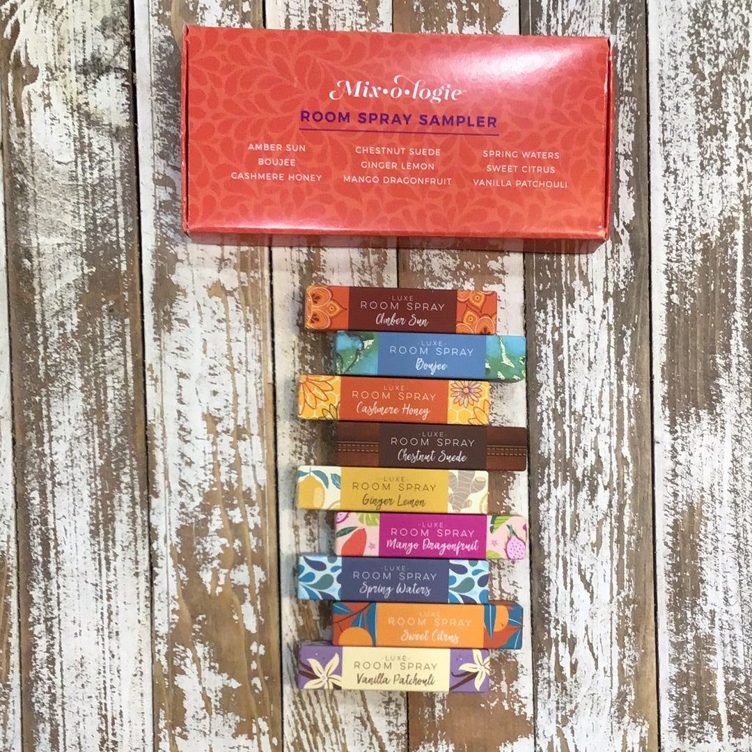 Mixology Deluxe mini room Spray Sampler