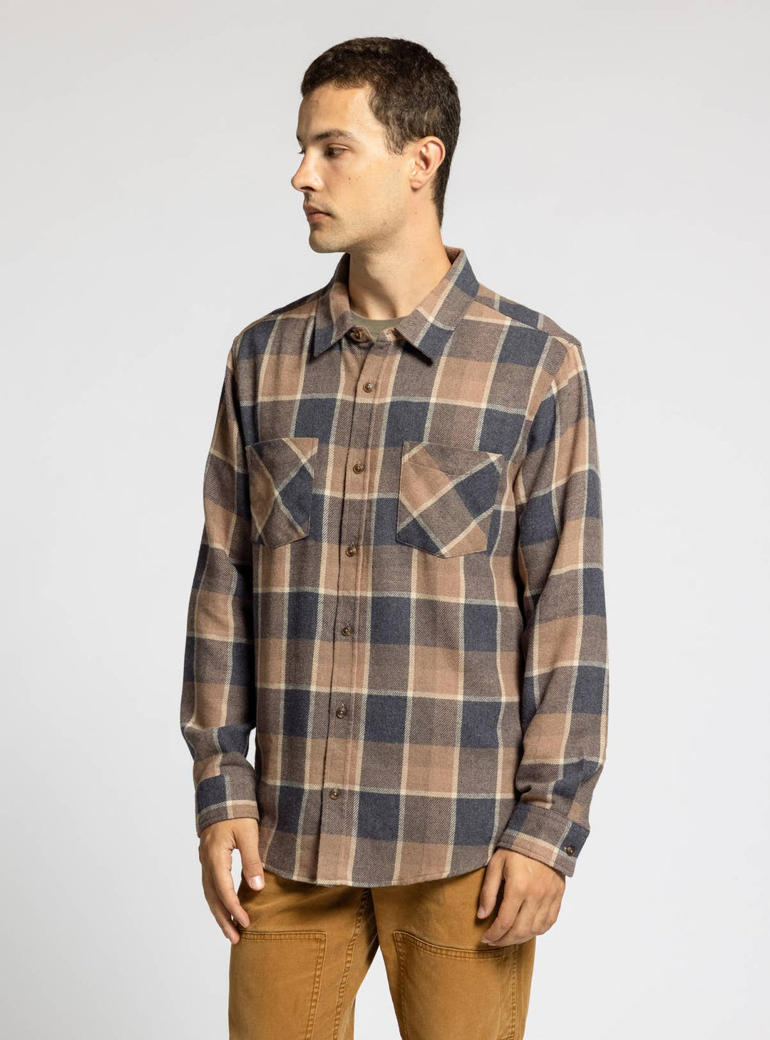 Thread & Supply Birch Flannel Rust