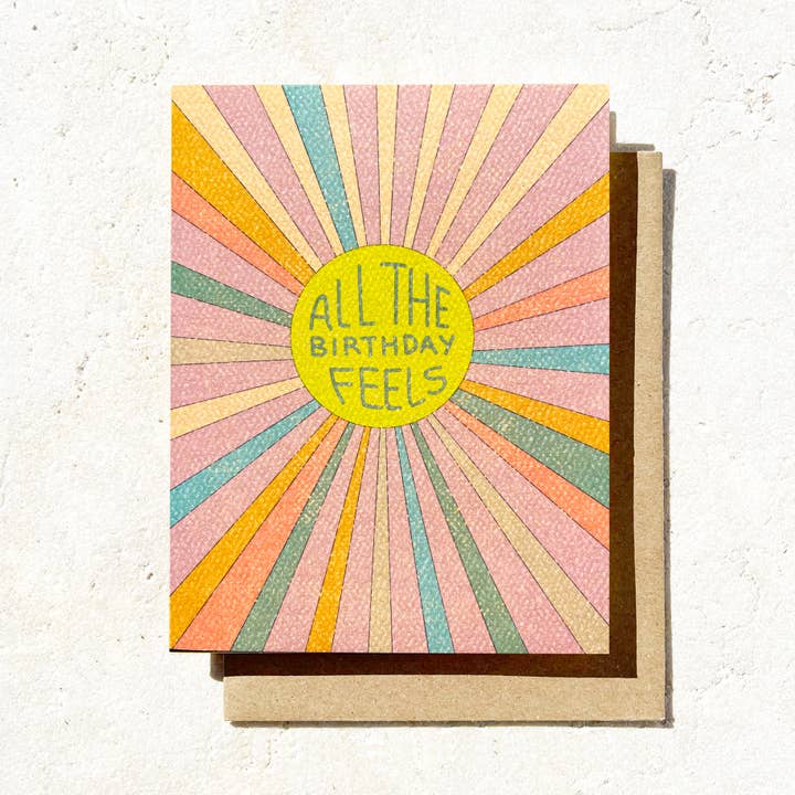 All the Birthday Feels Birthday Card