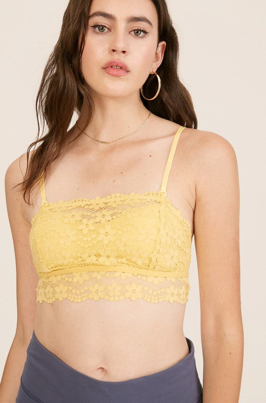Lace Bandeau Bralette