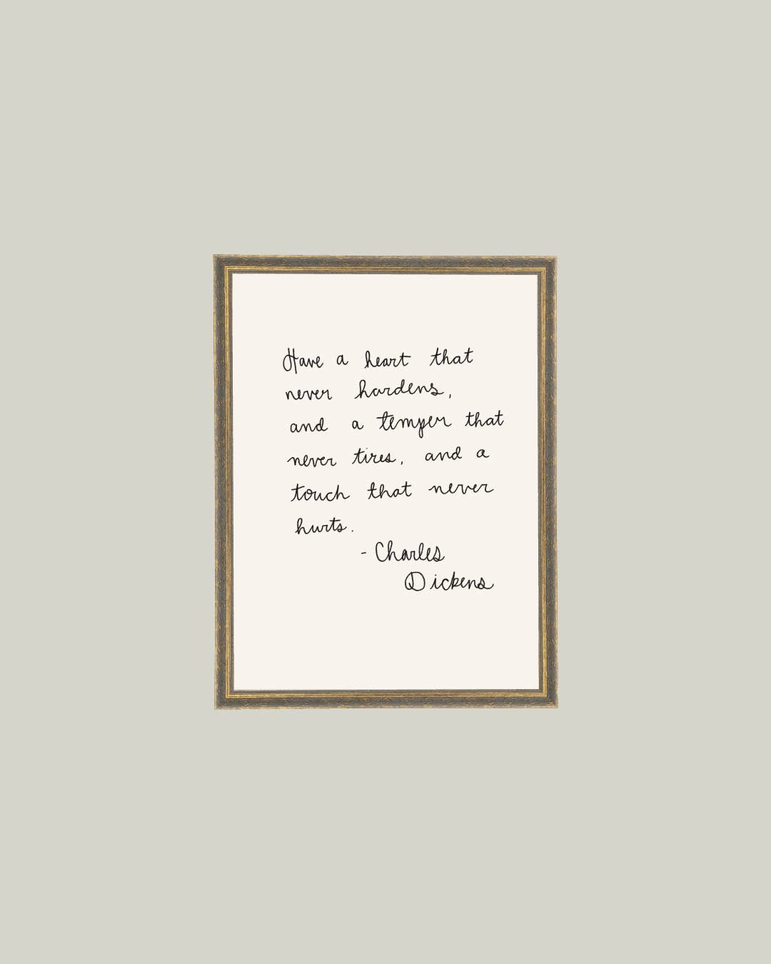 Have A Heart Framed Antique