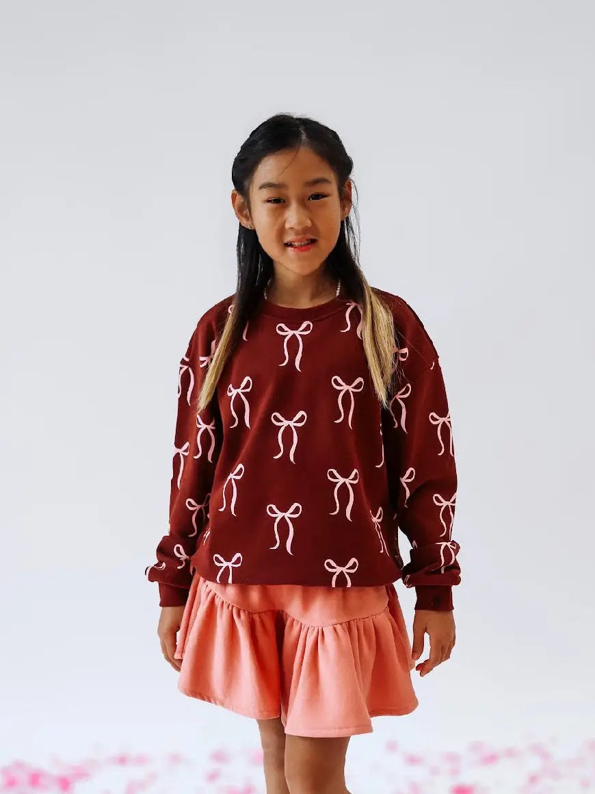 Bows all over Sweatshirt